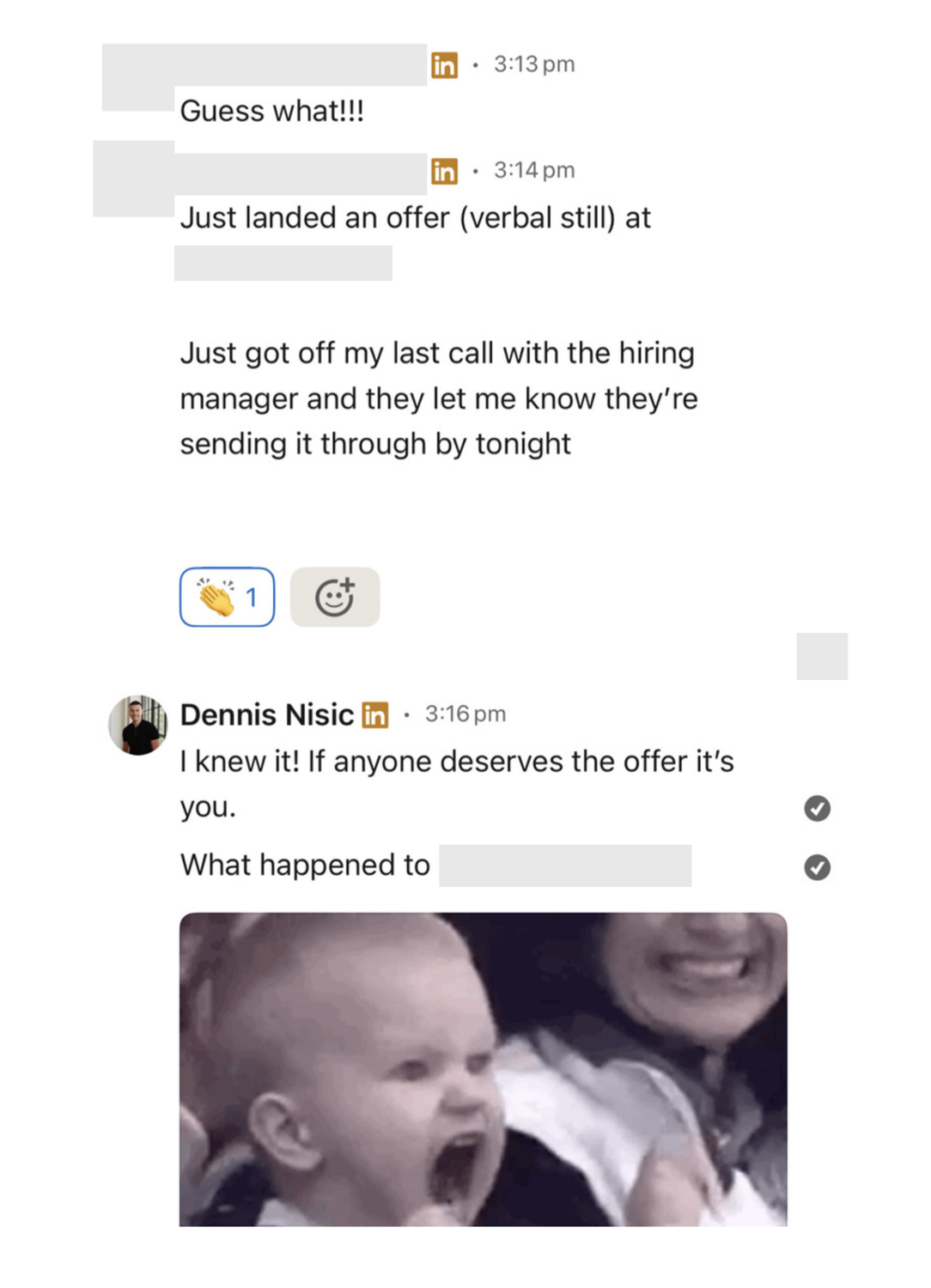 LinkedIn message screenshot 7